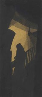 Gaganendranath Tagore - Untitled (Woman On Staircase)