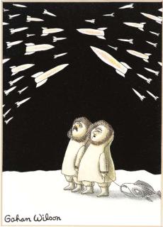 Gahan Wilson - Looks like the end of civilization as they know it