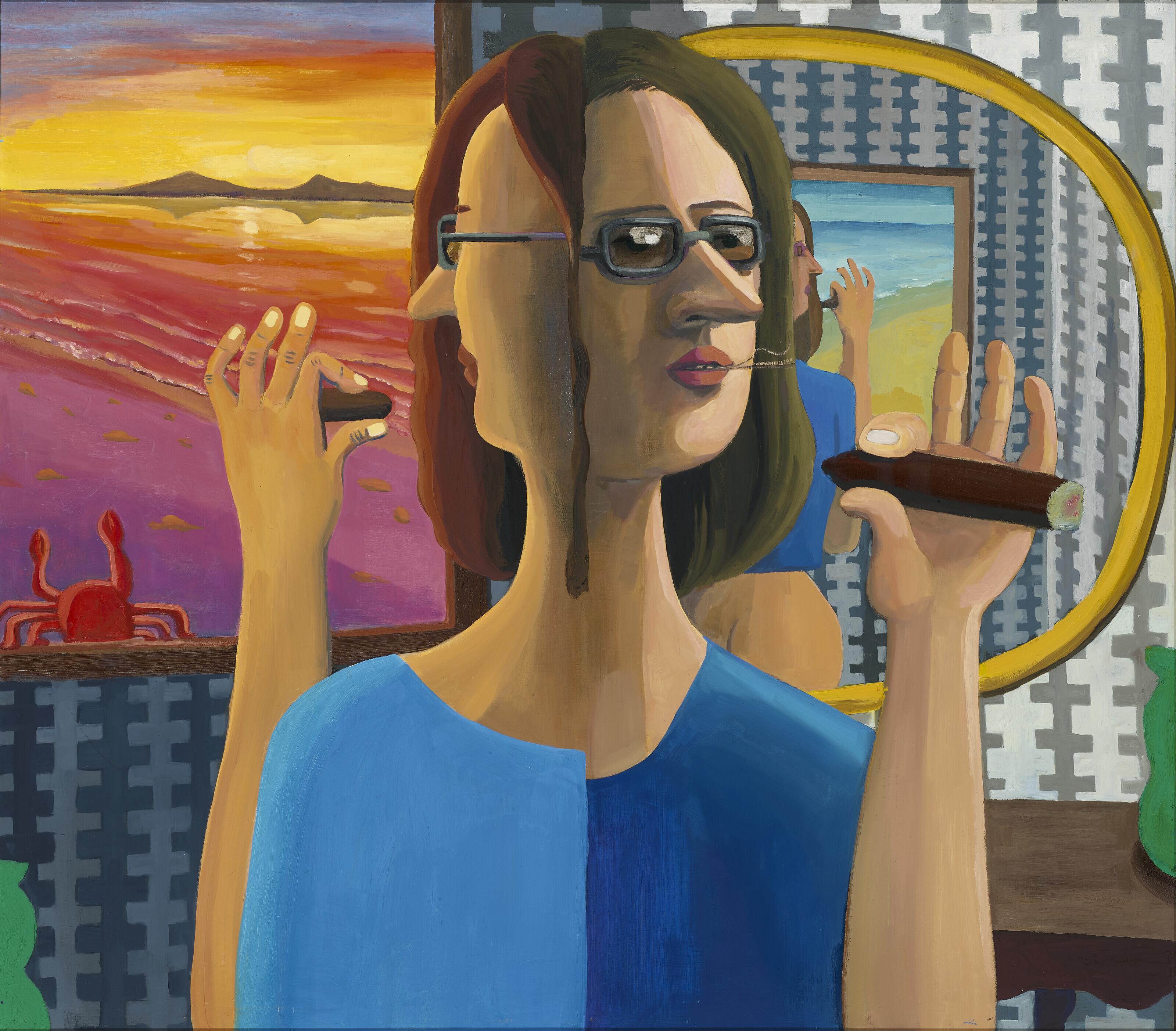 Gahee Park - Woman with a Cigar