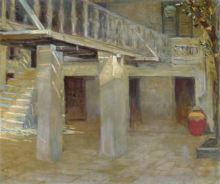 Galileo Chini - Il Mio Cortile (A Bangkokg)