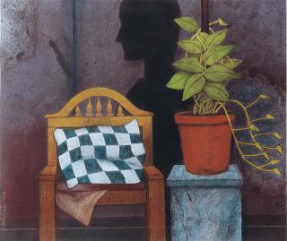 Ganesh Pyne - The Plant, the Chair and the Wall
