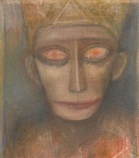 Ganesh Pyne - Untitled (Hanuman)