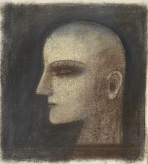 Ganesh Pyne - Untitled (Head)