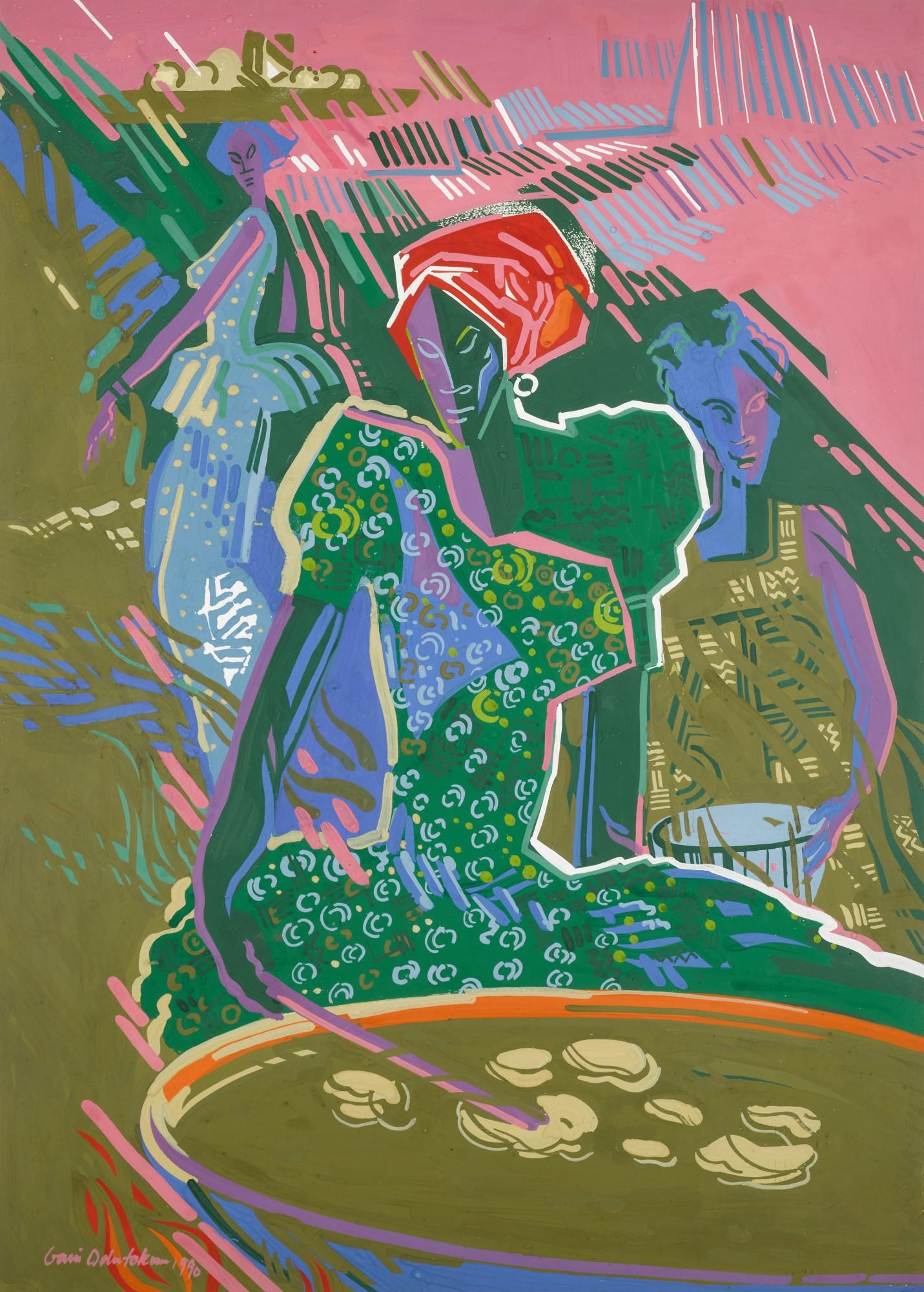 Gani Odutokun - African Womanhood VII (Alakara)