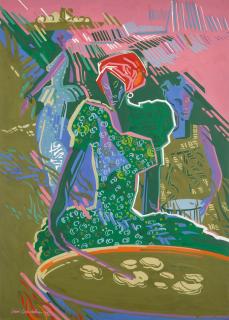 Gani Odutokun - African Womanhood VII (Alakara)