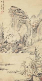 Gao Jian - Landscape in the Style of Shen Zhou