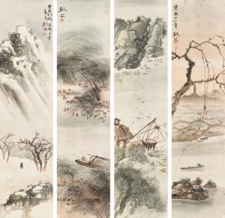 Gao Jianfu - Four Seasons