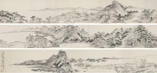 Gao Qipei - Mountains And Streams On A Spring Morning