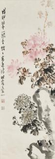 Gao Yihong - Peony and Rock