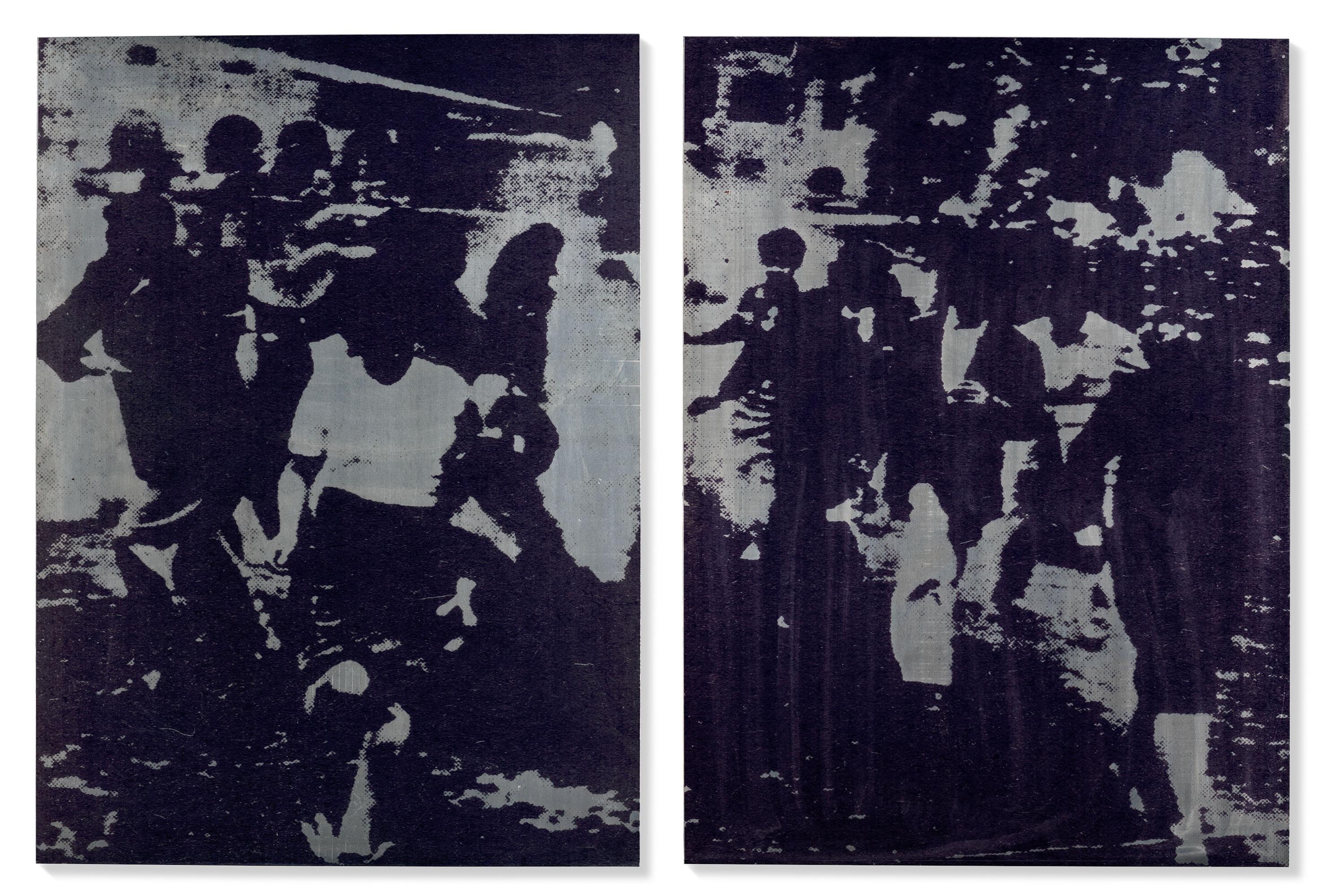 Gardar Eide Einarsson - Untitled (Tear Gas Scatters Demonstrators)