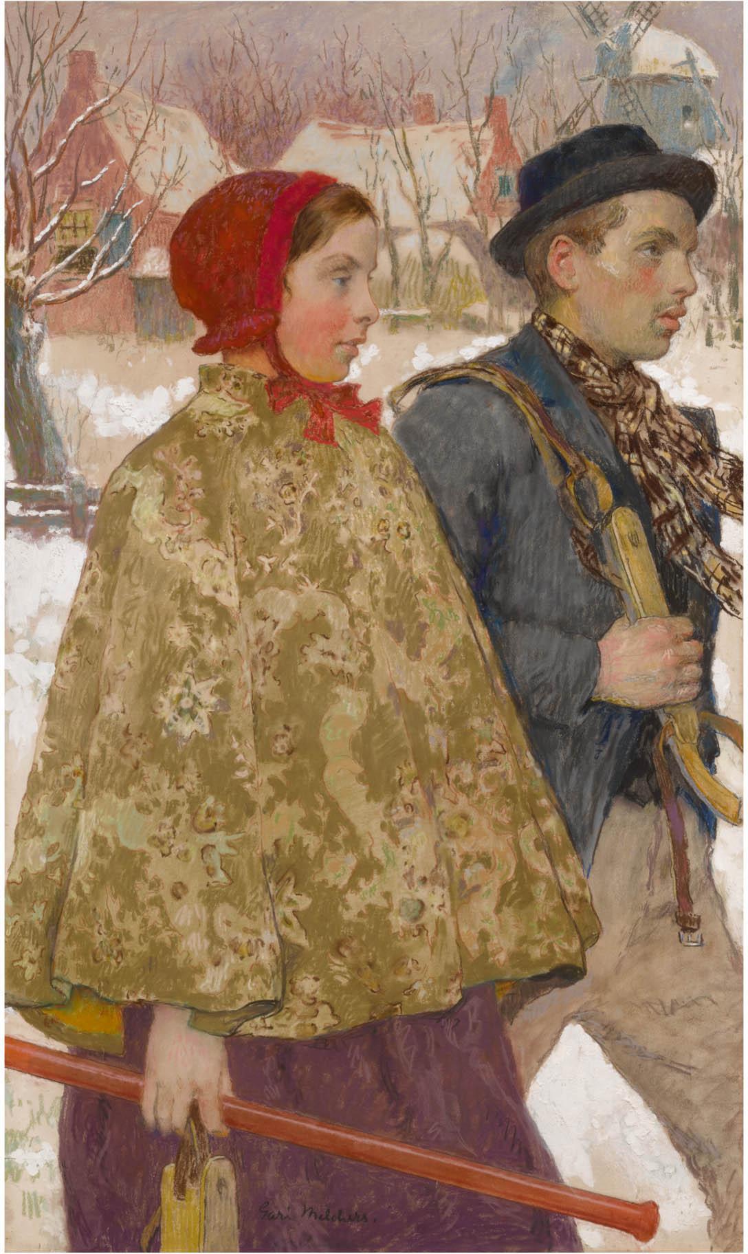 Gari Melchers - Winter