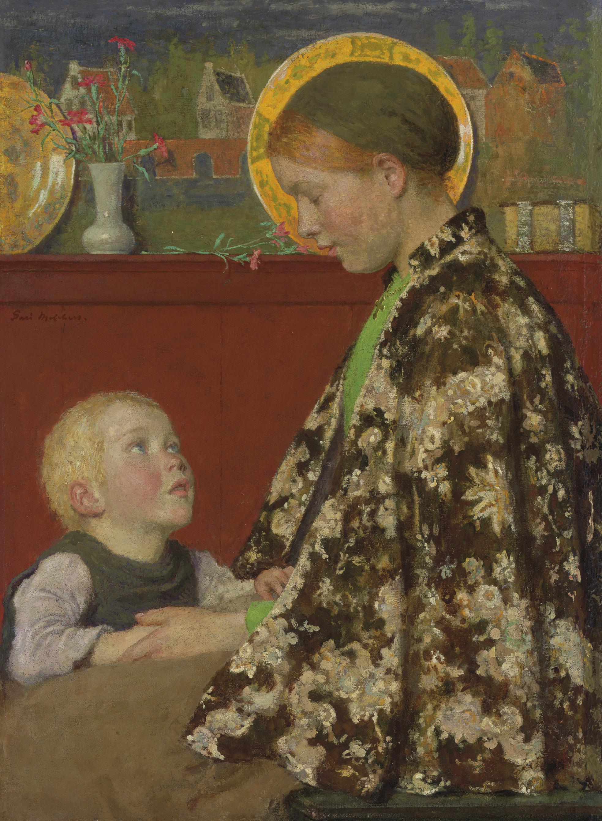 Gari Melchers - Young Mother