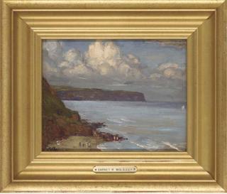 Garnet Ruskin Wolseley - Figures in a summer cove