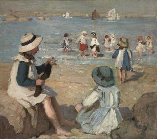 Garnett Ruskin Wolseley - On the Beach