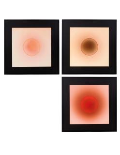 Garry Fabian Miller - (i) Towards a Solar Eclipse April 23rd 1998 (ii) Towards a Solar Eclipse May 1st 1998 (iii) Towards a Solar Eclipse Dartmoor March 20th 1998