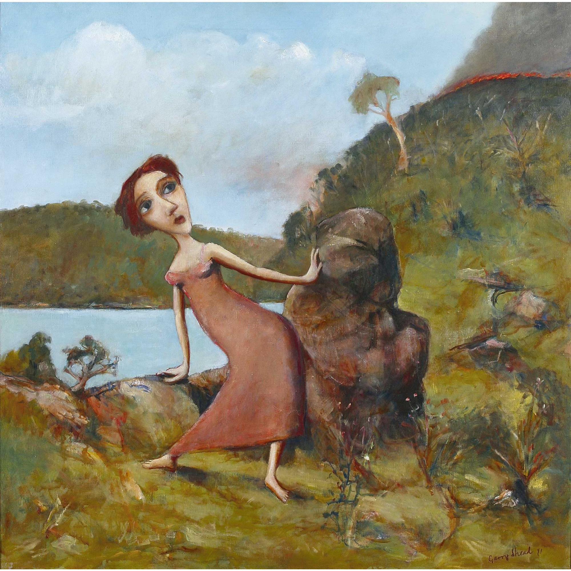 Garry Shead - Australian The Threat