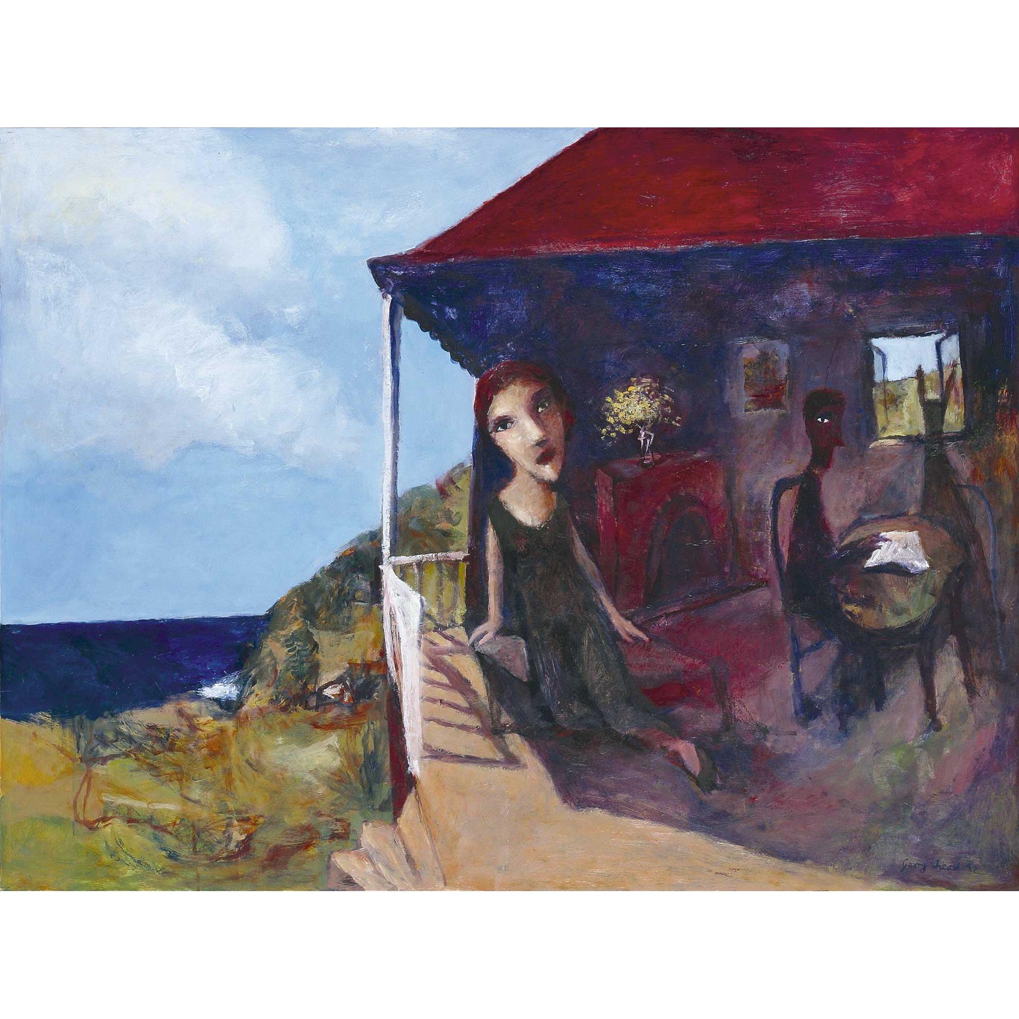 Garry Shead - Australian The Writer (Frieda)