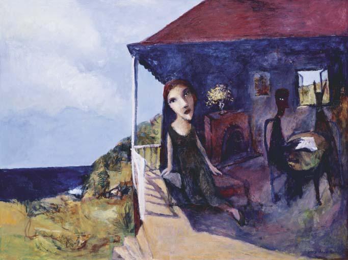 Garry Shead - The Writer (Frieda)