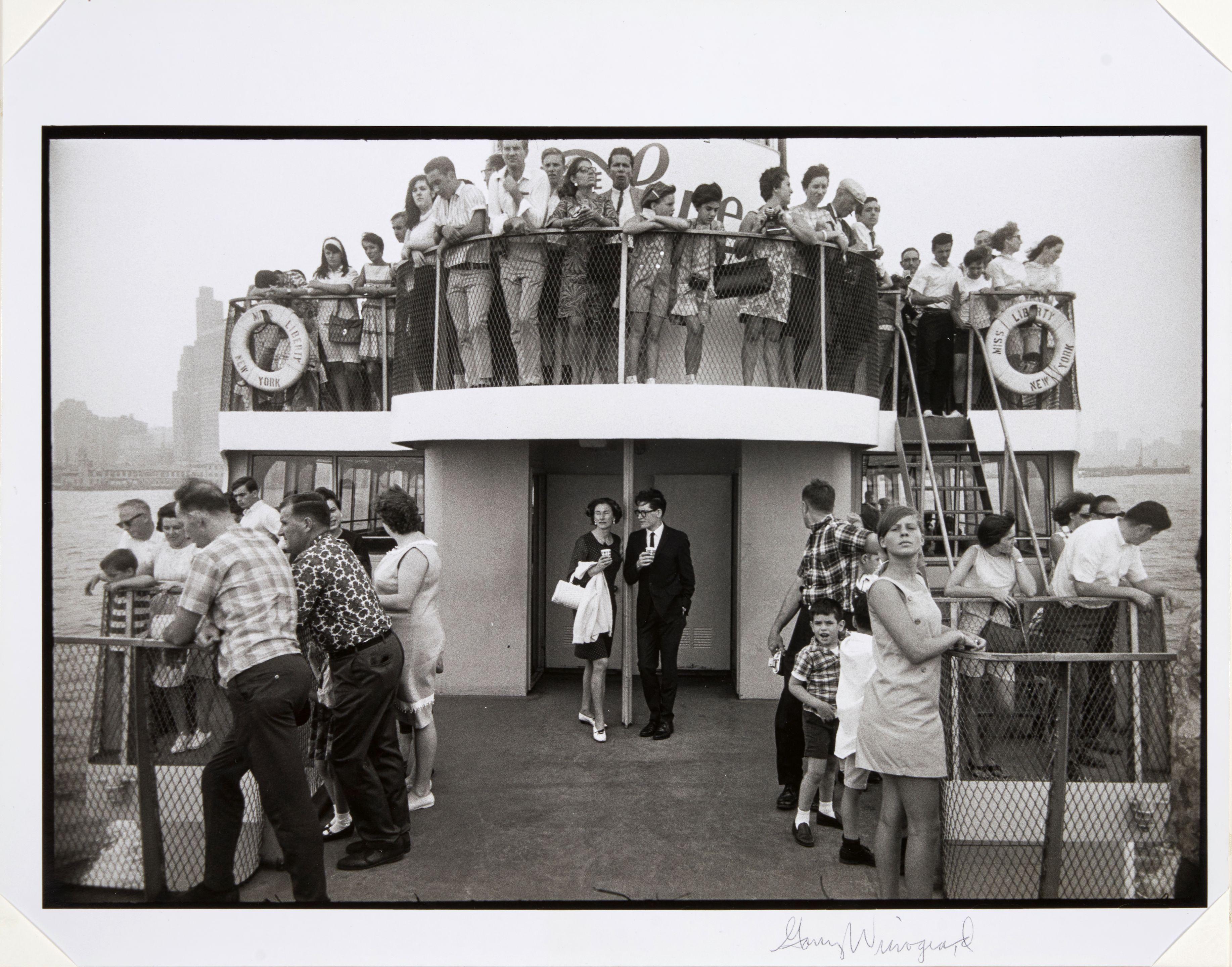 Garry Winogrand - Staten Island Ferry, New York City, New York