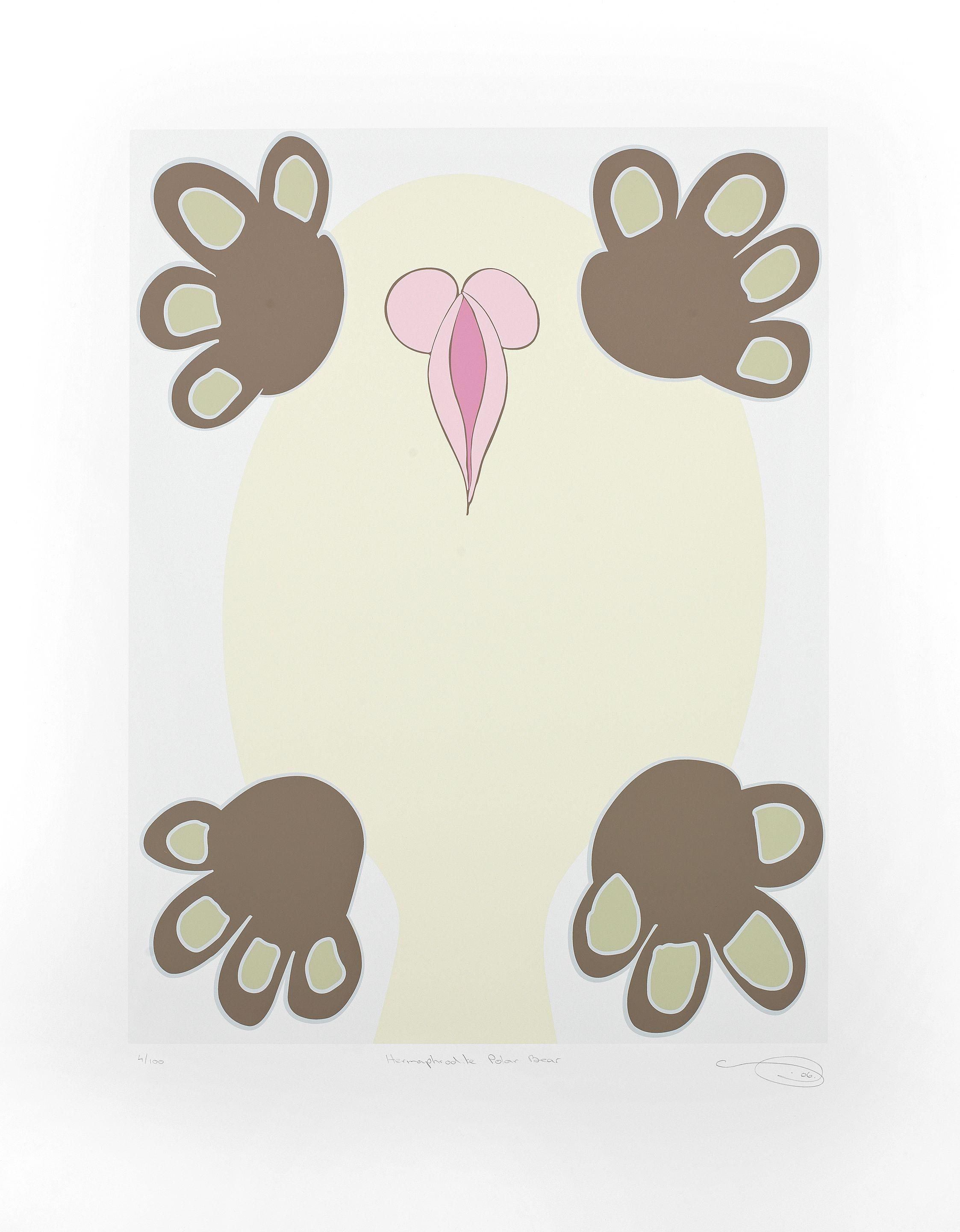 Gary Hume RA - Hermaphrodite Polar Bear