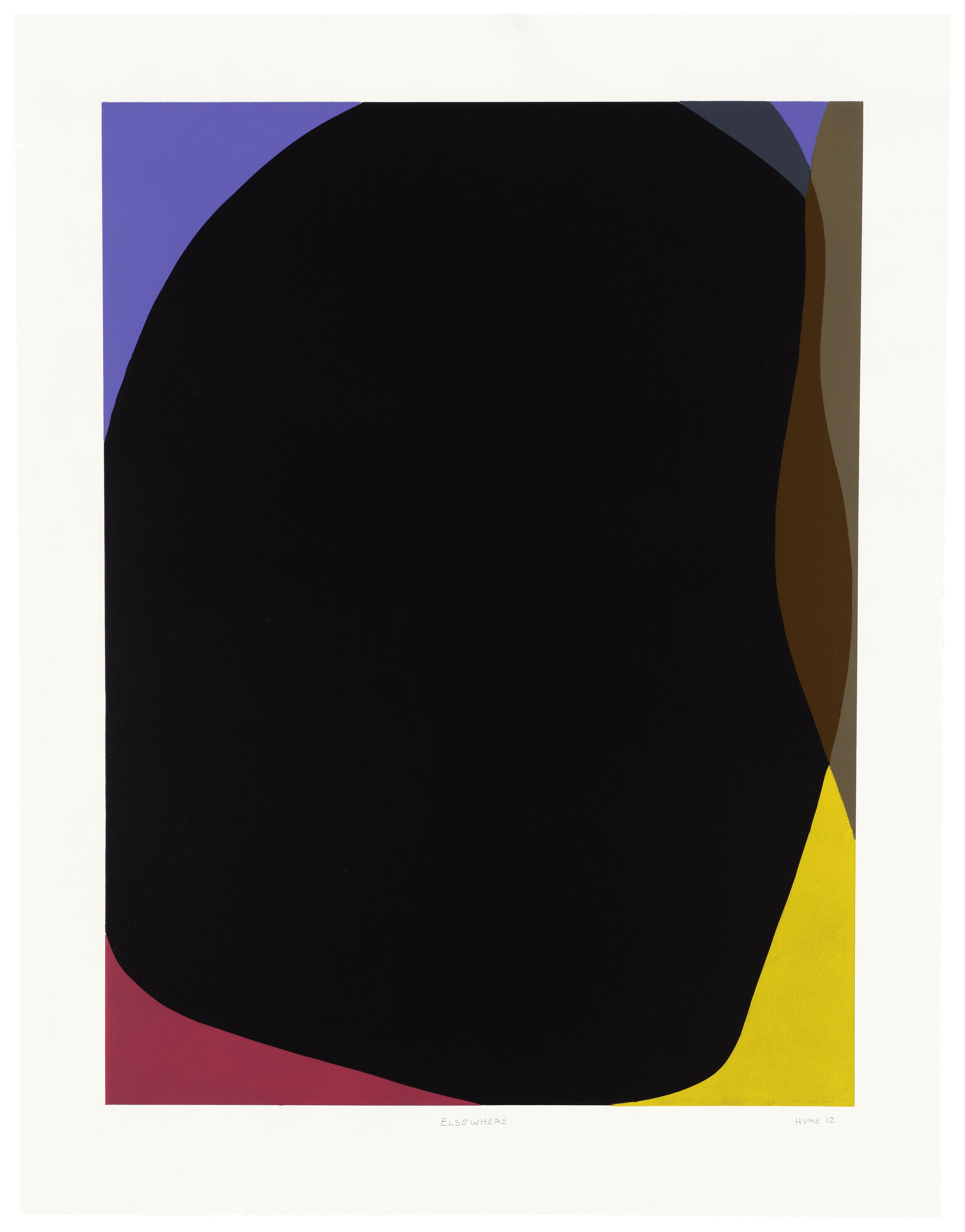 Gary Hume - Elsewhere, from: Six Block Prints