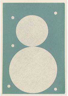 Gary Hume - Fuzzy Snowman