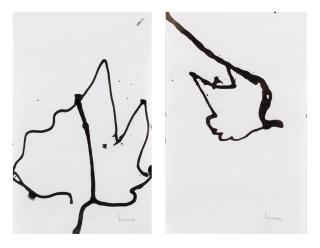 Gary Hume - London Plane Leaves (2)