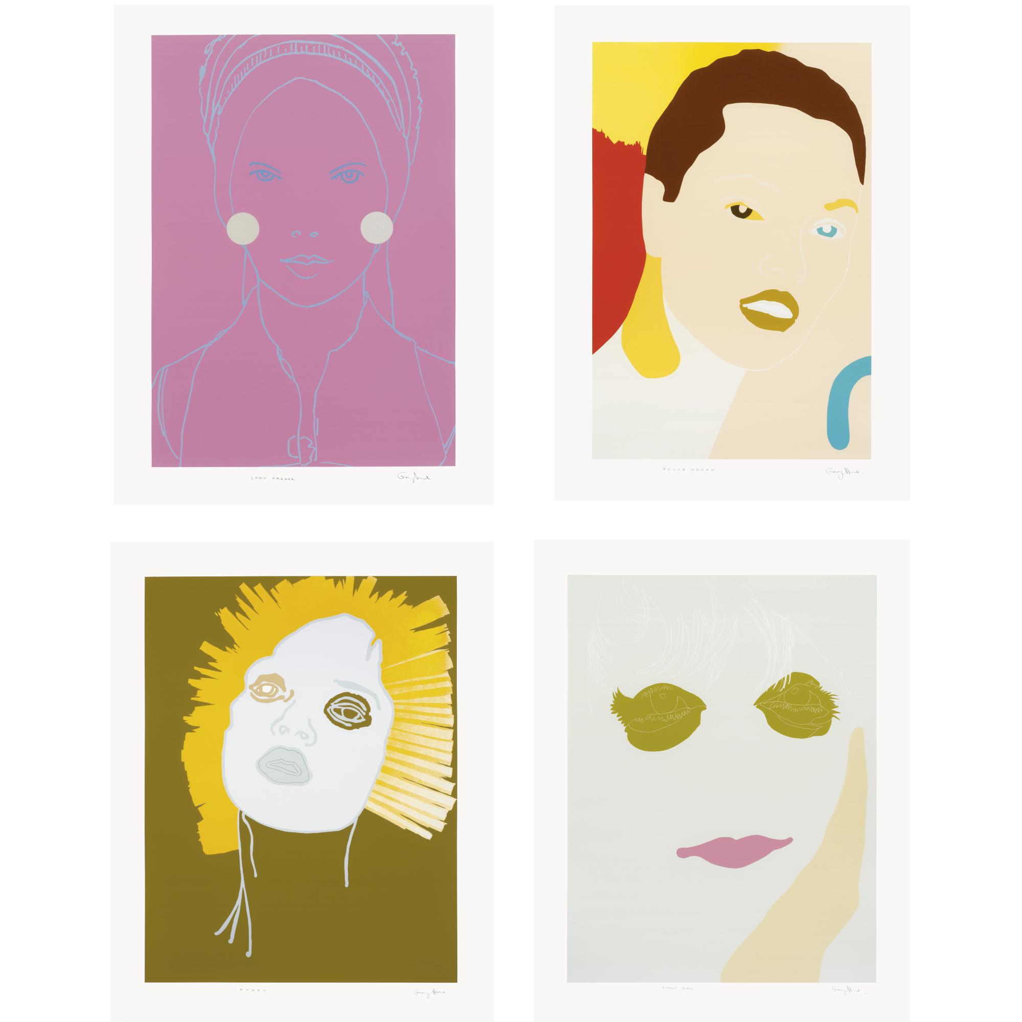 Gary Hume - Portraits