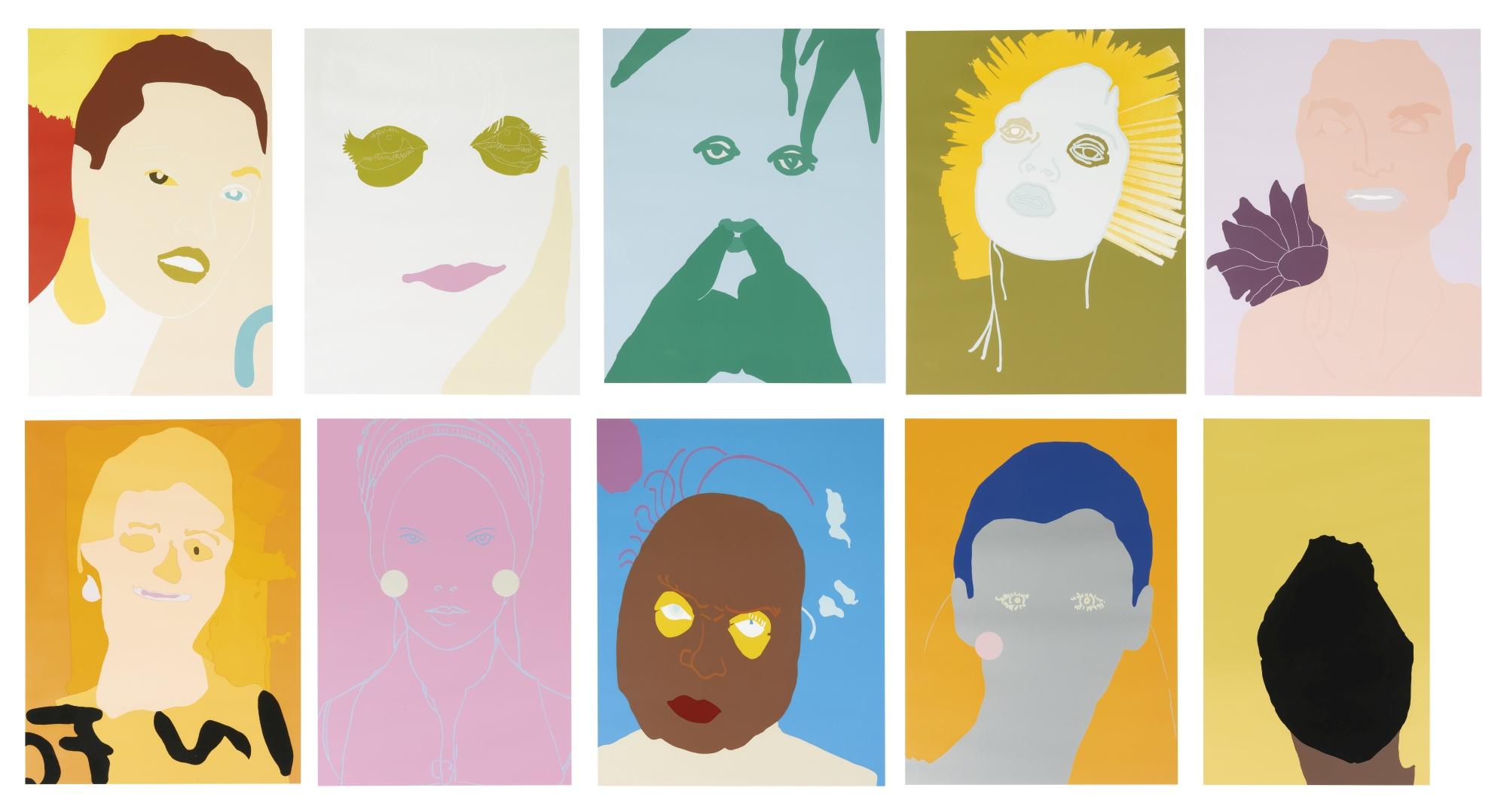 Gary Hume - Portraits
