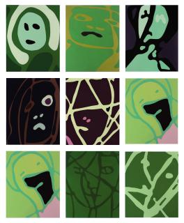 Gary Hume - Spring Angels