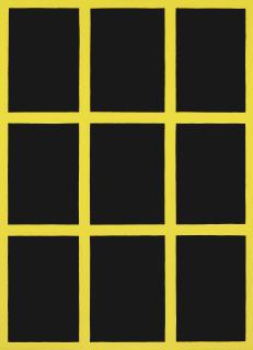 Gary Hume - Yellow Window