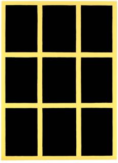 Gary Hume - Yellow Window