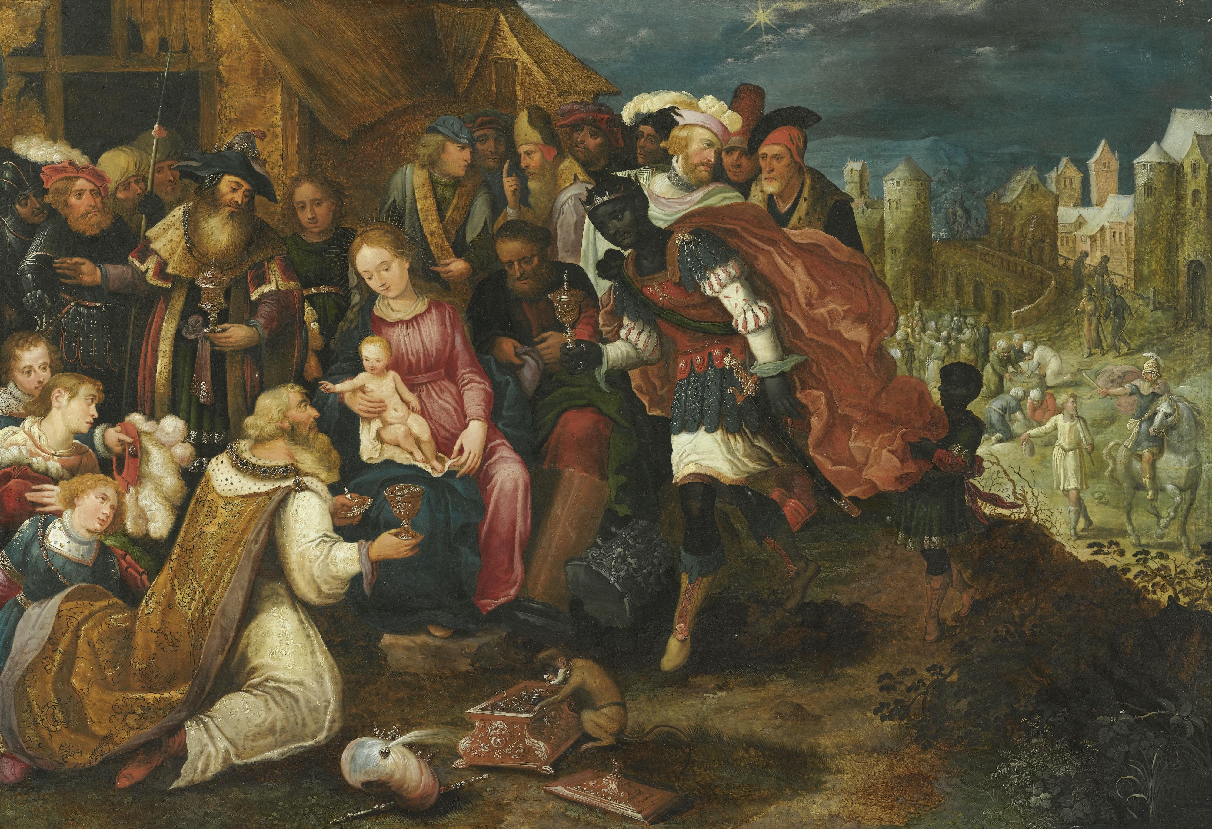 Gaspar Van Den Hoecke - The Adoration Of The Magi