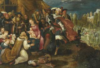 Gaspar Van Den Hoecke - The Adoration Of The Magi