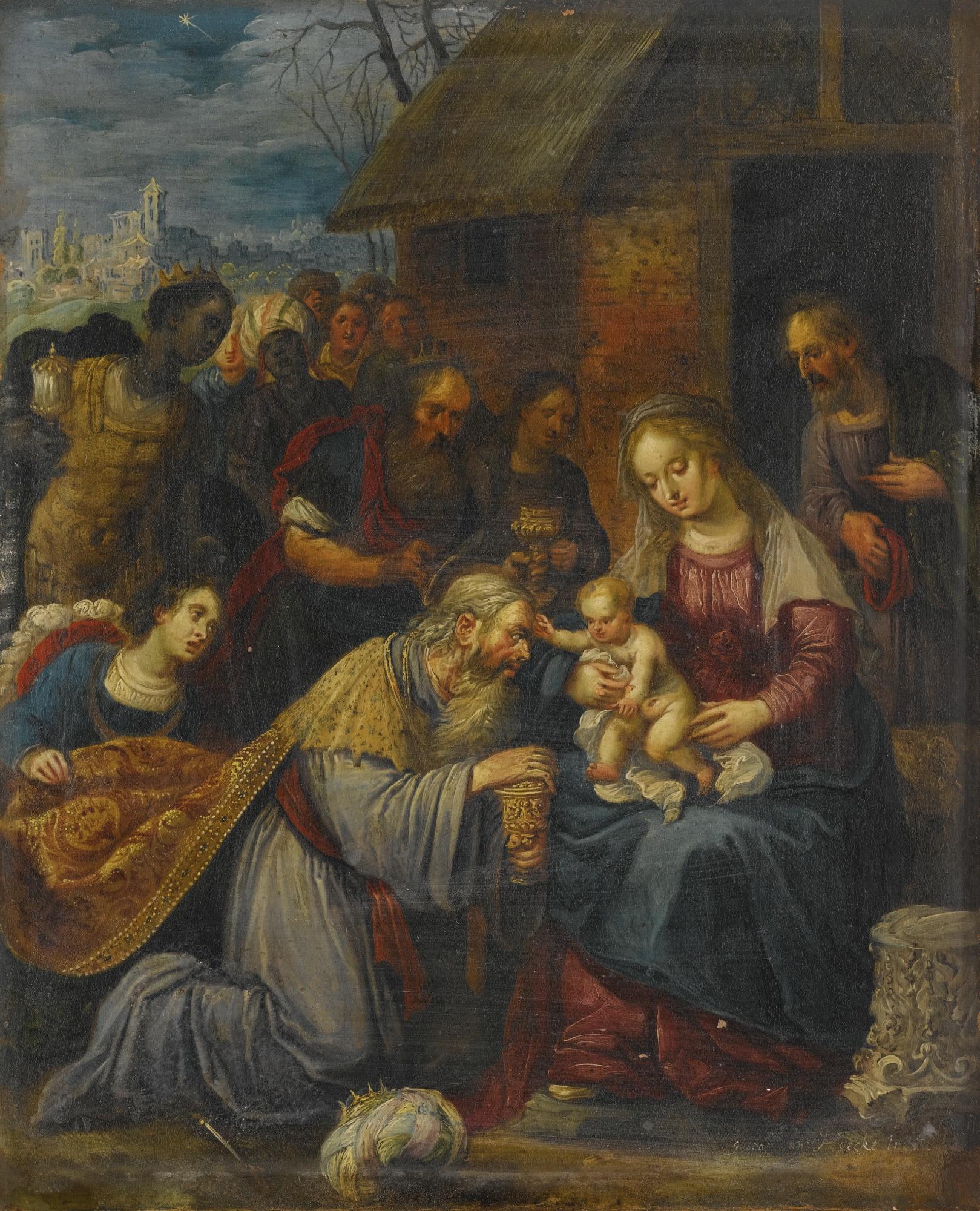 Gaspar Van Den Hoecke - The Adoration Of The Magi