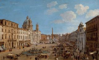 Gaspar van Wittel - The Piazza Navona, Rome