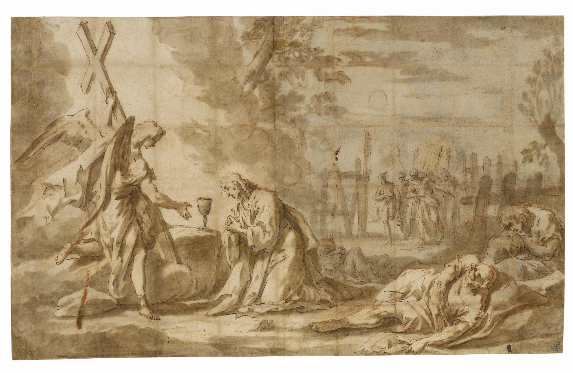 Gaspare Diziani - Christ On The Mount Of Olives