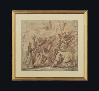 Gaspare Diziani - Christ on the Way to Calvary meeting the Virgin