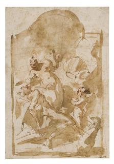 Gaspare Diziani - Diana and Endymion