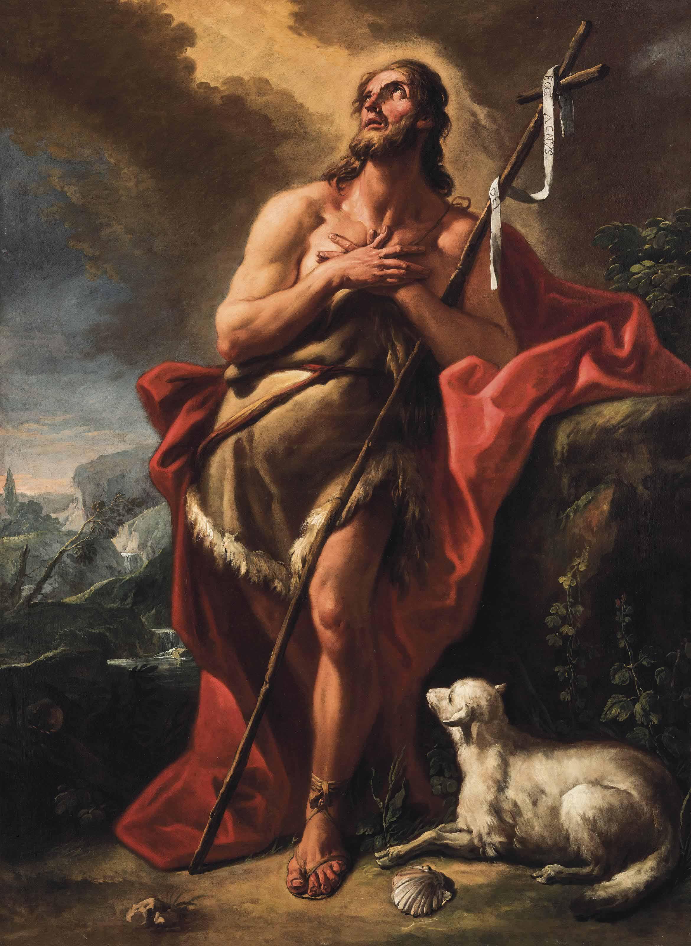 Gaspare Diziani - Saint John the Baptist