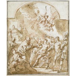 Gaspare Diziani - The Martyrdom Of Sts Felix And Fortunatus