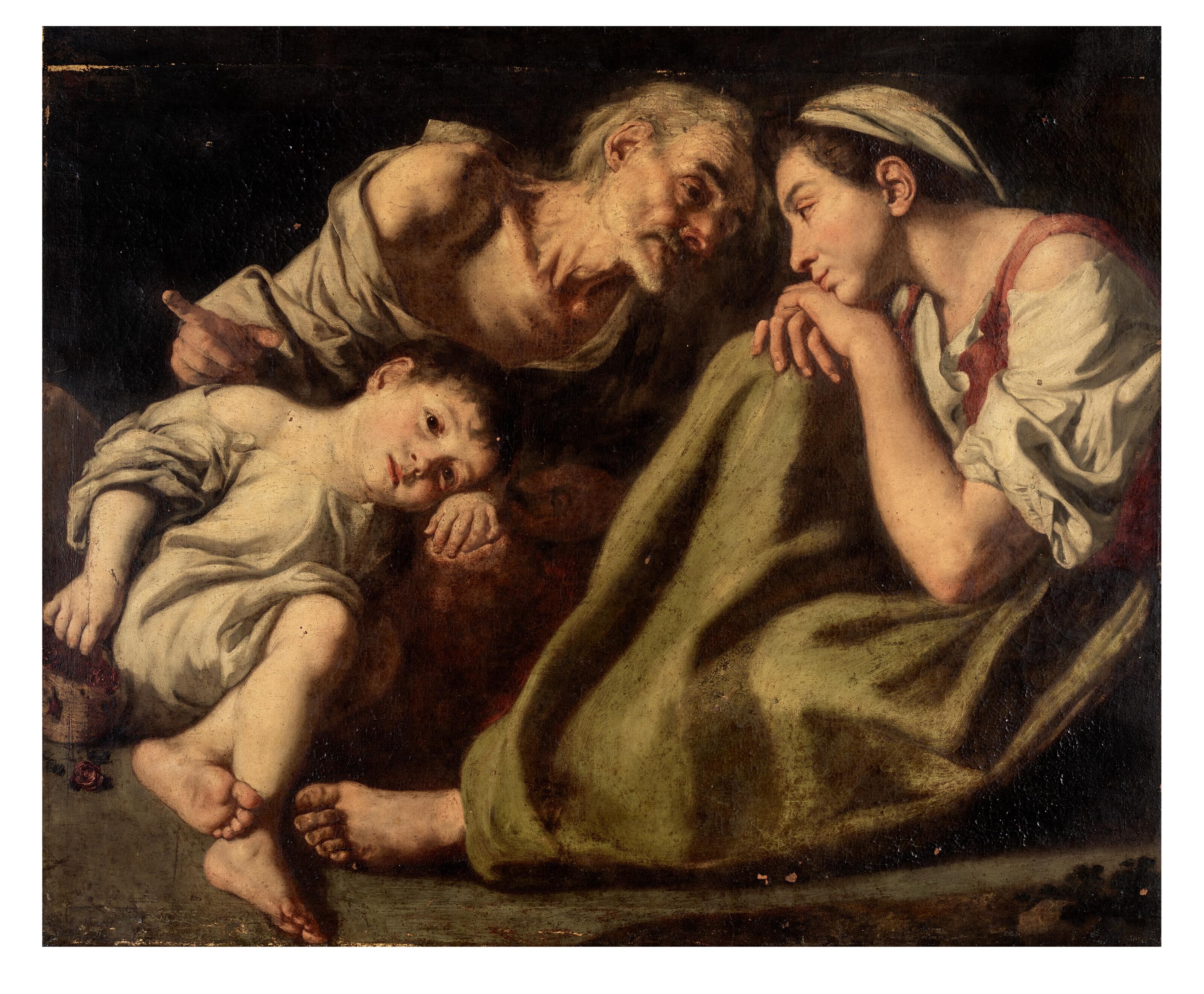 Gaspare Traversi - A peasant family