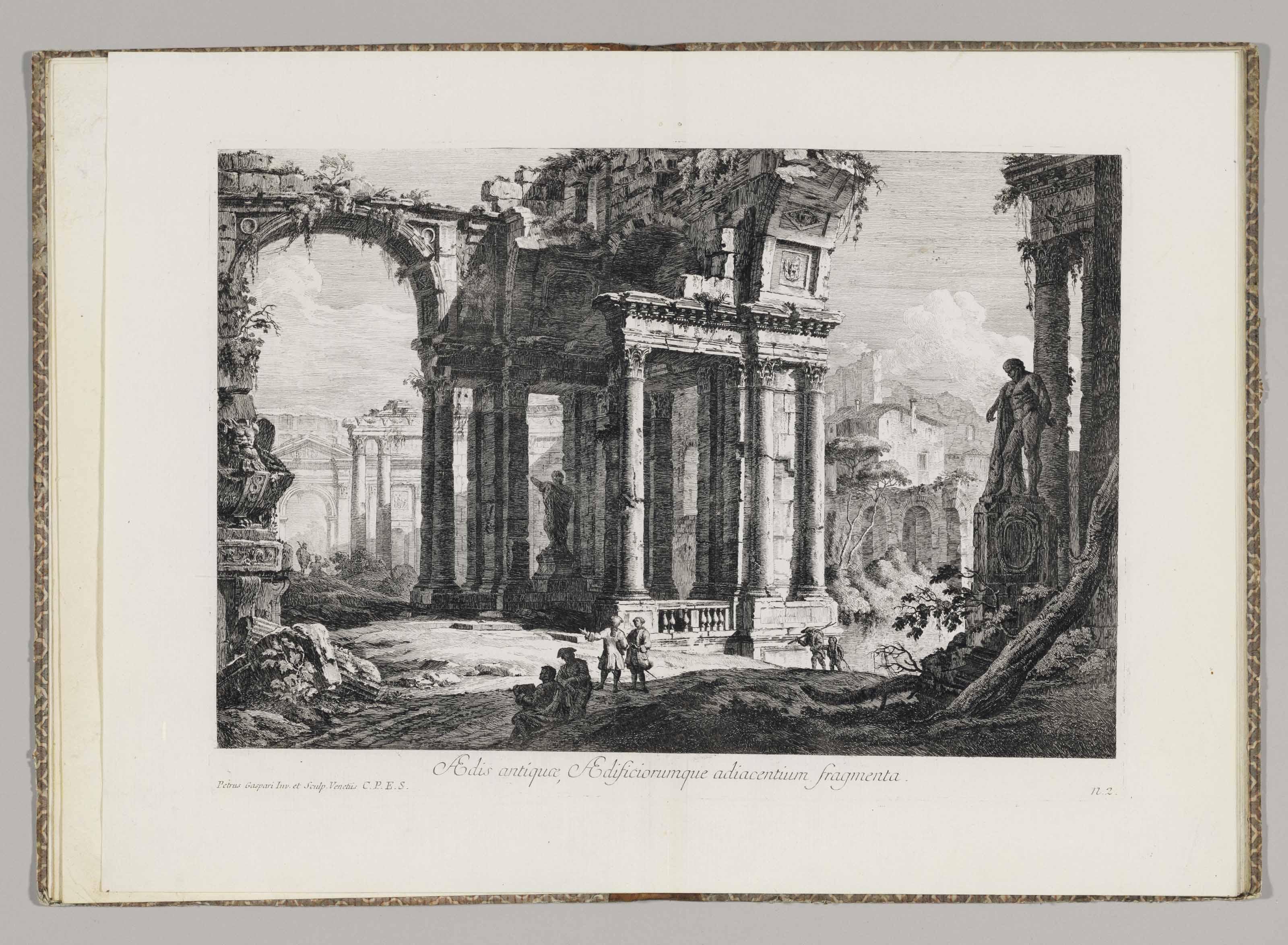 Gaspari, Pietro - Serenissimo Carolo Theodoro Comiti Palatino Rheni Tabulas Hasce Aedificandi Rationem. Venice, 1771.