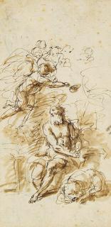 Gasparo Diziani - Zugeschrieben - Dem Hl