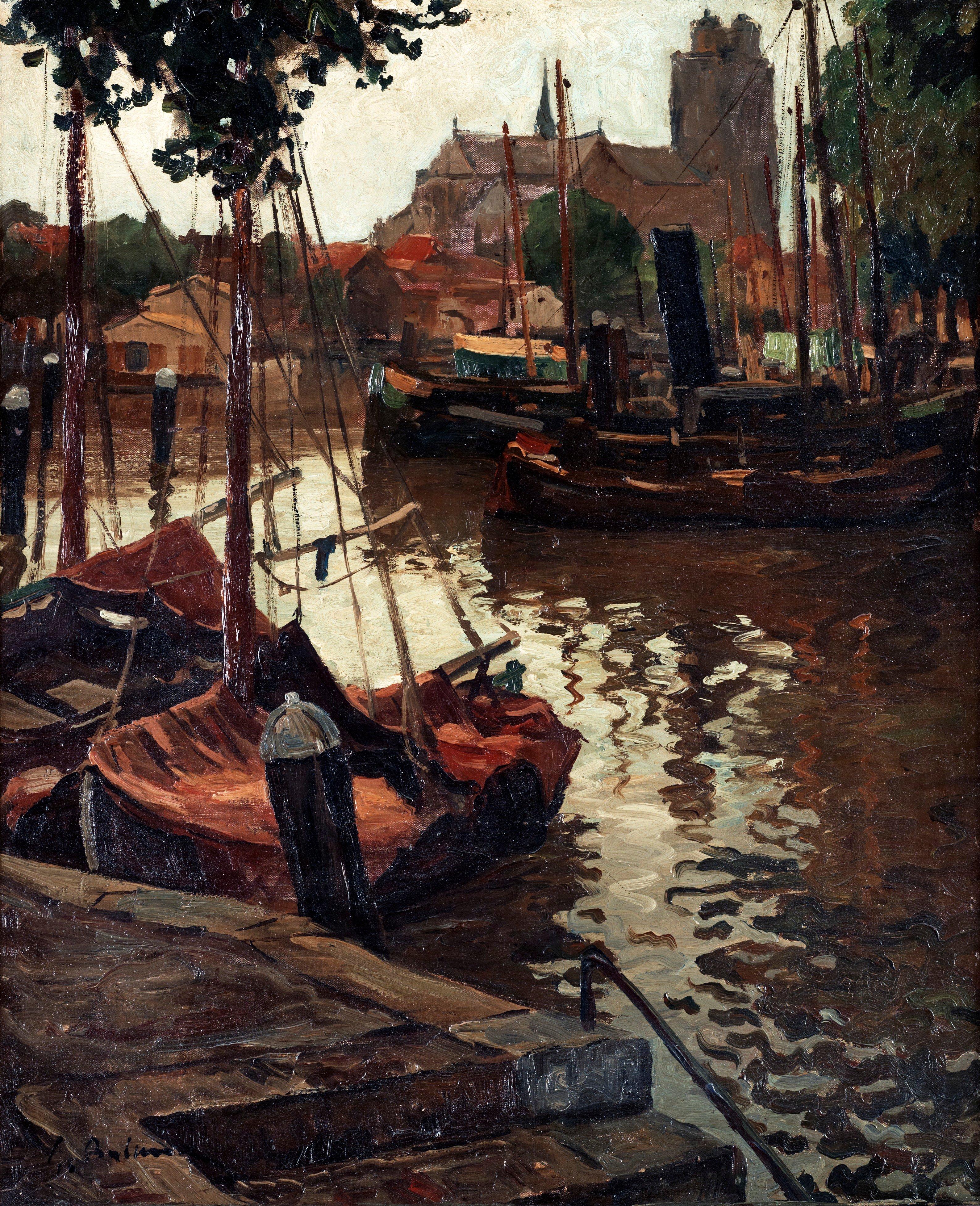 Gaston Balande - Grote Kerk, Dordrecht in Holland