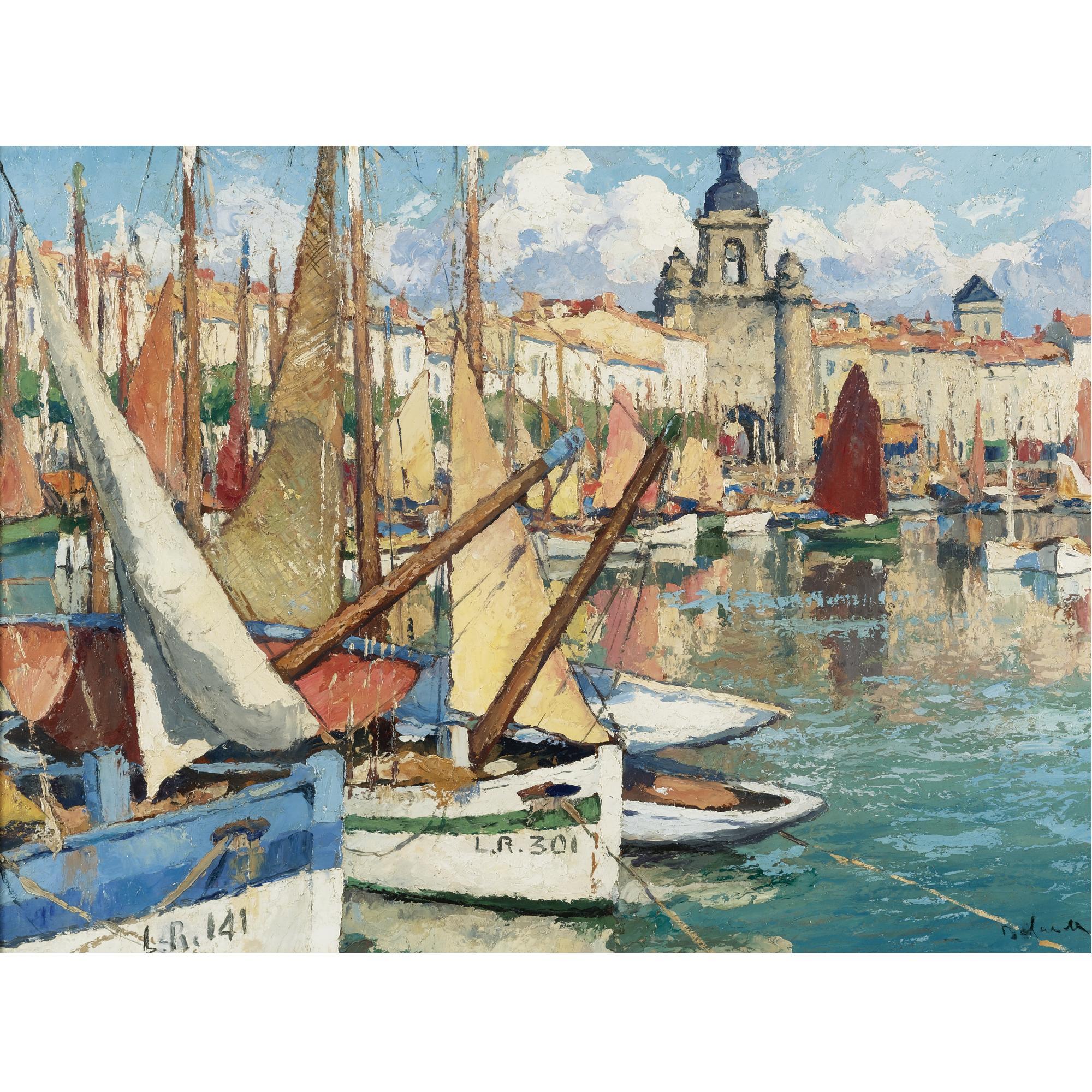 Gaston Balande - Le Port De La Rochelle