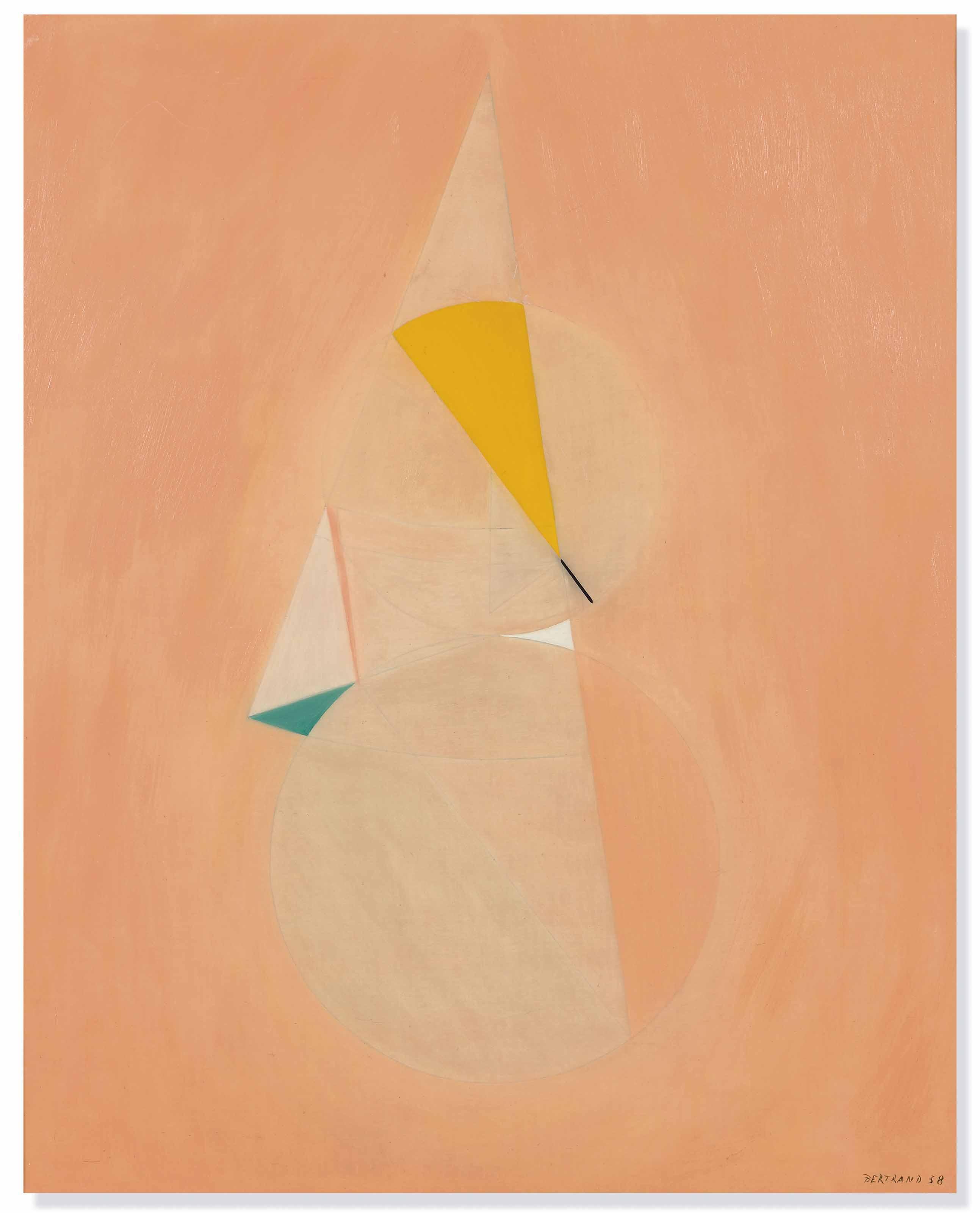 Gaston Bertrand - Exposition D\'Un Triangle Rectangle ? 290 (Exposition Of A Right-Angled Triangle ? 290)