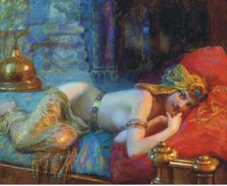 Gaston Bussière - An Exotic Beauty