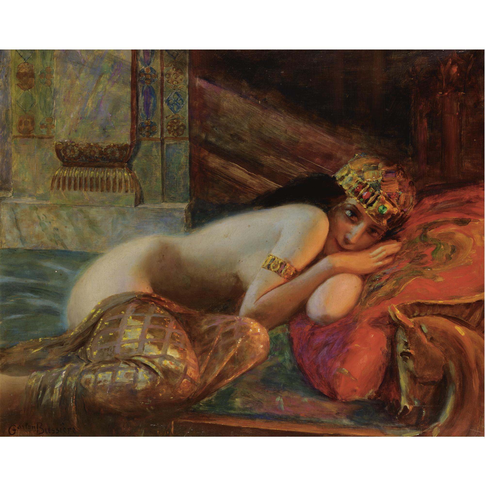 Gaston Bussière - French Oriental Beauty