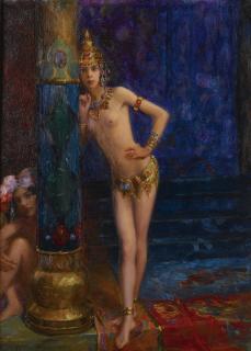 Gaston Bussière - Two Dancers